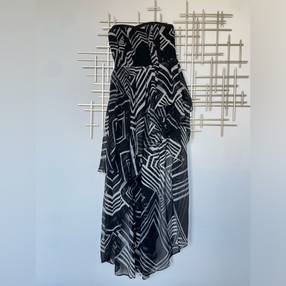 Black Akira Chicago assymetrical dress